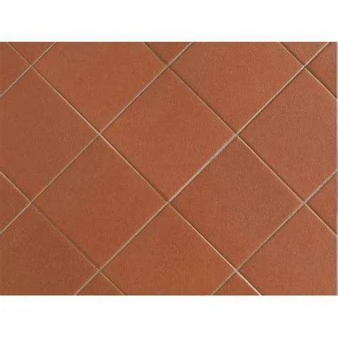 Matte Terracotta Clay Floor Tiles Size X Feet X Mm At Rs