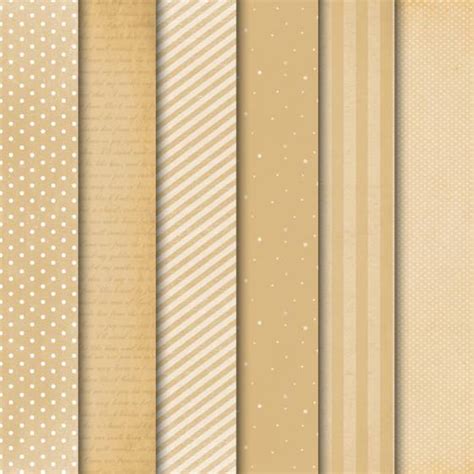 Papeles B Sicos Para Scrapbooking Beige