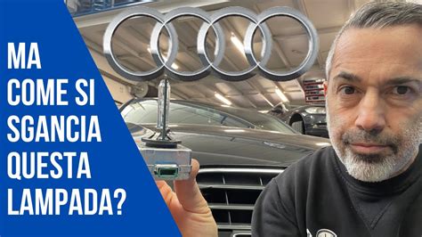 Sostituzione lampada Xenon Audi A3 8V - YouTube