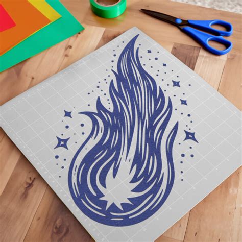 Space Comet Svg File For Cricut Silhouette Laser Machines