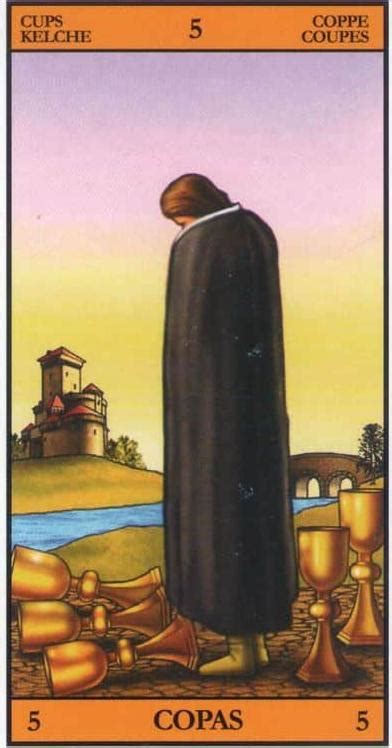 Cinco De Espadas Del Tarot De Marsella Epoje