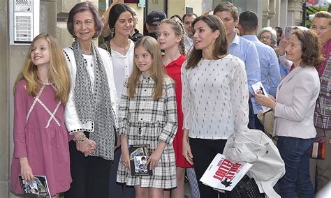 El plan familiar de la reina Letizia con sus hijas y doña Sofía antes