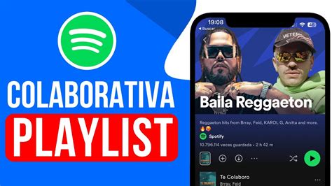 Cómo hacer una PLAYLIST COLABORATIVA en Spotify Agregar Colaboradores