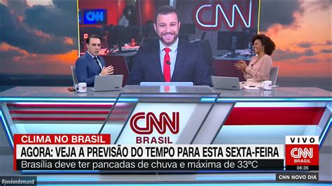 Cnn Novo Dia Cassius Zeilmann Anuncia F Rias E Fica Magoado Rafael