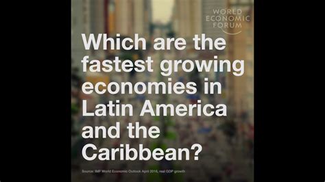 Latin America Fastest Growing Economies Youtube