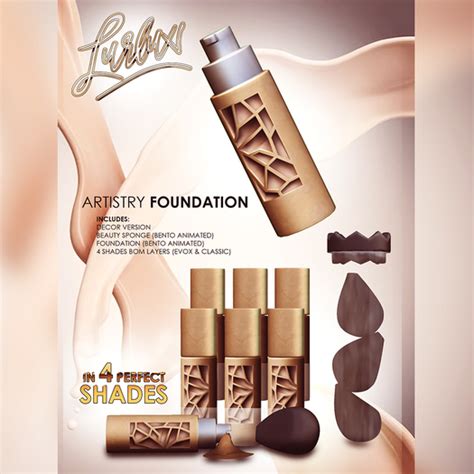 Second Life Marketplace L Artistry Foundation Set