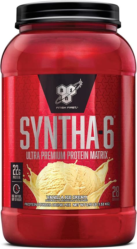 Amazon BSN Syntha 6 Ultra Premium Lean Muscle Protein Powder