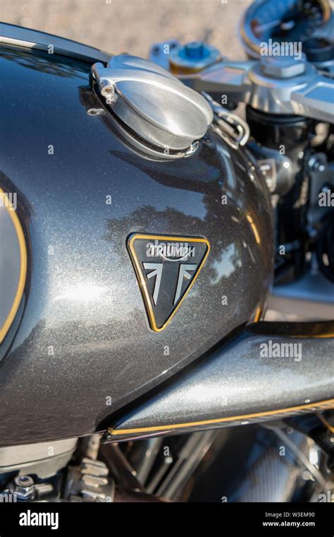 Triumph Thruxton Tfc Stock Photo Alamy