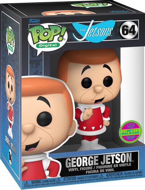 Figurine Pop Hanna Barbera Pas Cher George Jetson Digital Pop