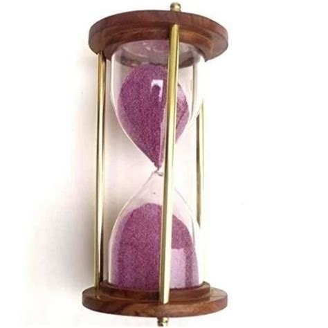 Hourglass Sand Timer Minute Purple Sand Timer Beautiful Home And