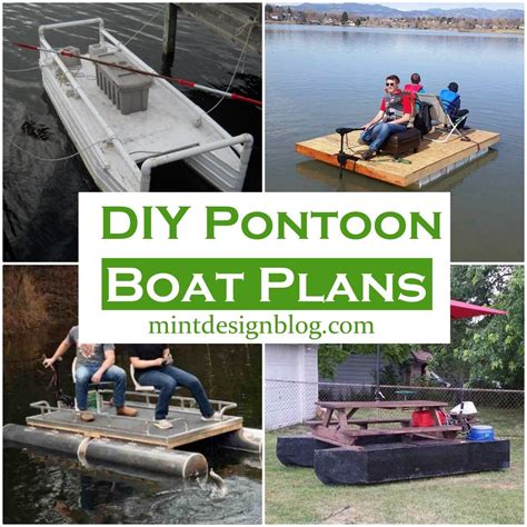 13 Diy Pontoon Boat Plans Mint Design Blog