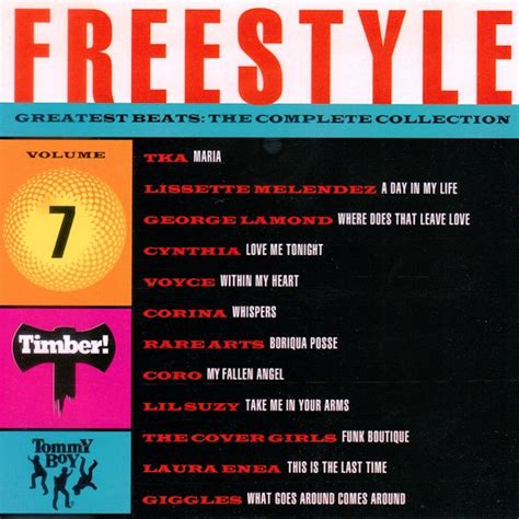 Freestyle Greatest Beats The Complete Collection Volume 7 1994 CD