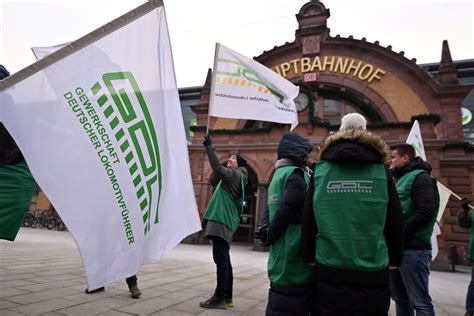 Lokführerstreik Zugausfälle in Thüringen Erfurter Bahn mit mehr