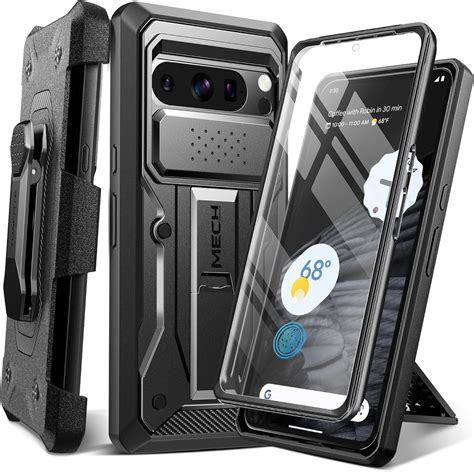 Tongate For Pixel 8 Pro Case2023 Bulit In Slide Camera Cover And Screen Protector