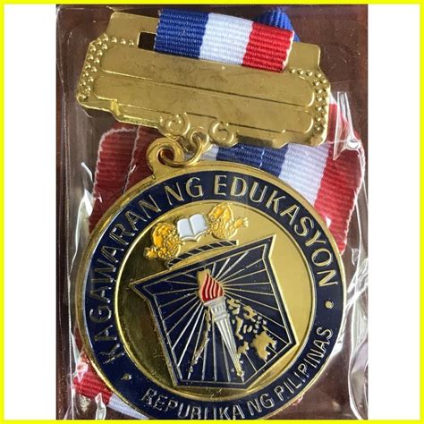 Dep Ed Kagawaran Medal Gold Cm Pes Per Order Shopee Philippines