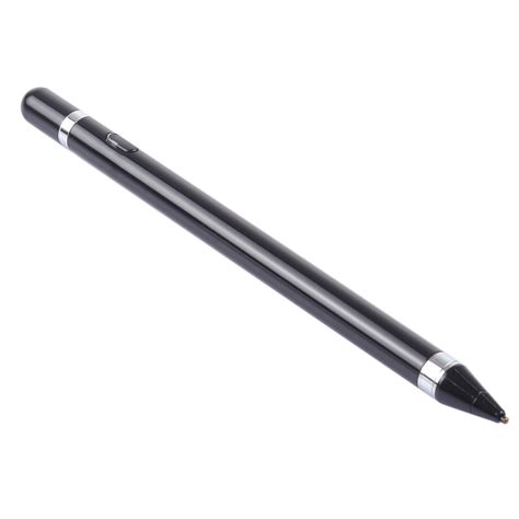 Short Universal Rechargeable Capacitive Touch Screen Stylus Pen With 2