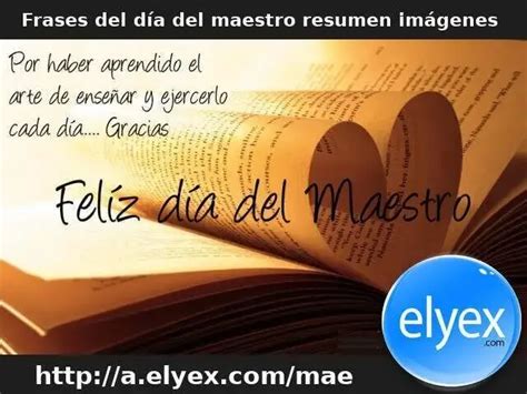 Frases del día del maestro resumen imágenes 2025 elyex