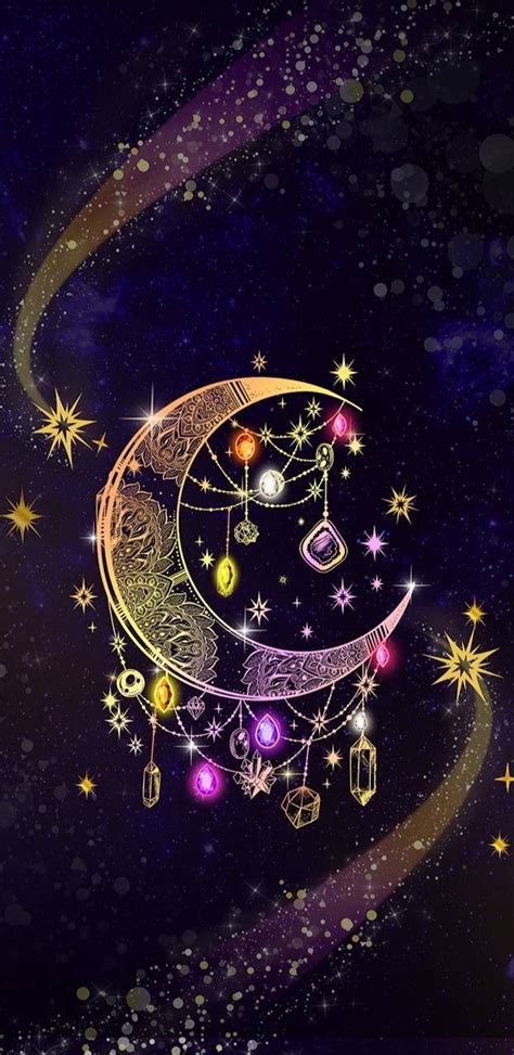 Download Galaxy Moon Wallpaper By Nikkifrohloff 5f Free On Zedge