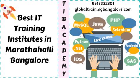 Best It Training Institutes In Bangalore Marathahalli Software