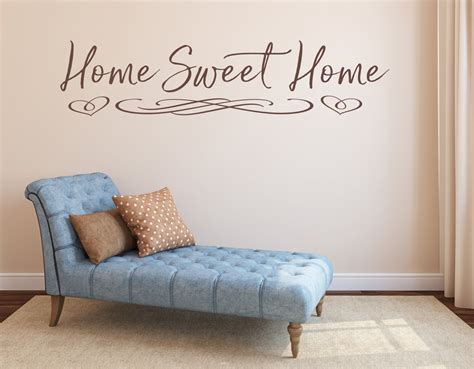 Home Sweet Home Decal Home Sweet Home Wall Decal Home Sweet Home