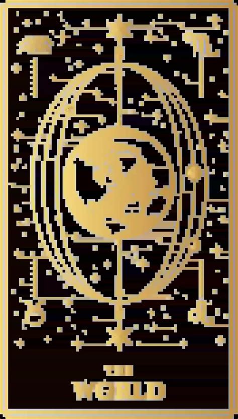 The World Tarot Card Meanings (Upright & Reversed) | The world tarot ...
