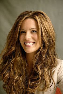 hairstyles trend: Kate Beckinsale Blonde Hair