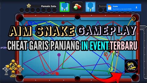 8 BALL POOL PLAY IN EVENT USE AIM SNAKE AUTO WIN AIM SNAKE