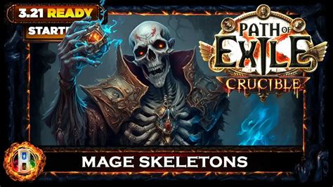 Mage Skeleton Necromancer Build PoE 3 21 Crucible League