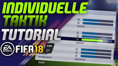 Fifa Individuelle Taktik Tutorial So Findet Ihr Zu Eurer Taktik