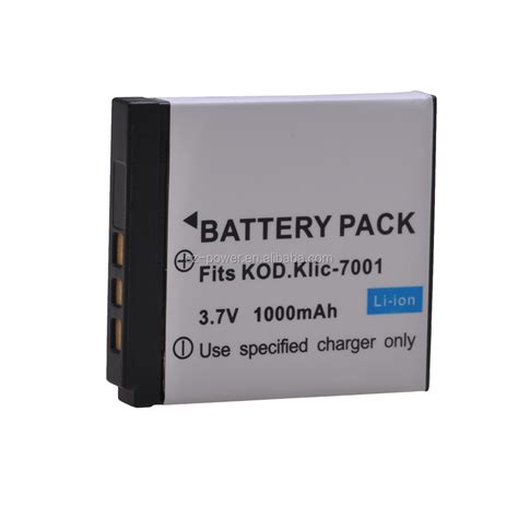 Klic 7001 Klic 7001 Klic7001 Camera Battery For Kodak Easyshare V550