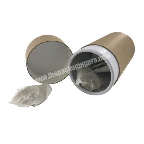 Biodegradable Cylinder Paper Tube Tea Packaging Kraft Paper