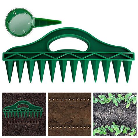 Bolincty Pcs Garden Tool Sowing Seeds Dispenser Set Seed Spreader