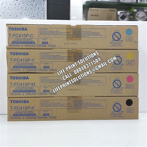 Imagerunner Toshiba Tfc P Toner Cartridge Cmyk For Laser Printer