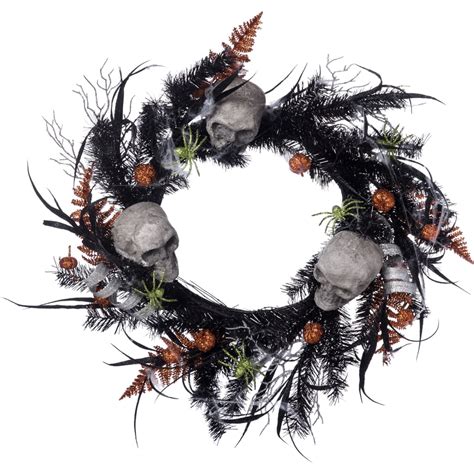 40 Spooky And Festive Halloween Wreaths Popsugar Home