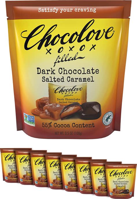 Amazon Chocolove Salted Caramel Chocolate Bites Cocoa