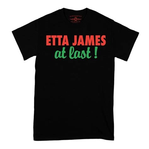 Etta James At Last T Shirt Classic Heavy Cotton