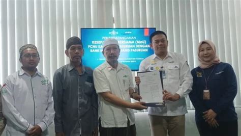 Kembangkan Pelayanan Haji Dan Umrah PCNU Pasuruan MoU Dengan Perbankan