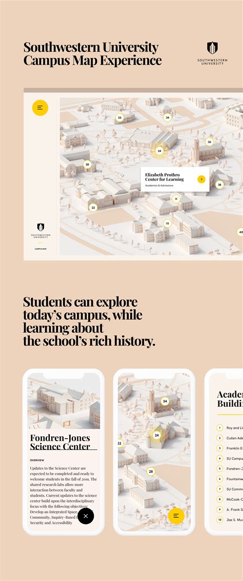 Southwestern University Campus Map