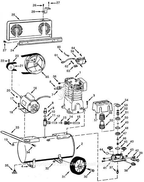 Clarke Air Compressor Parts Diagram Clarke Air Compressor