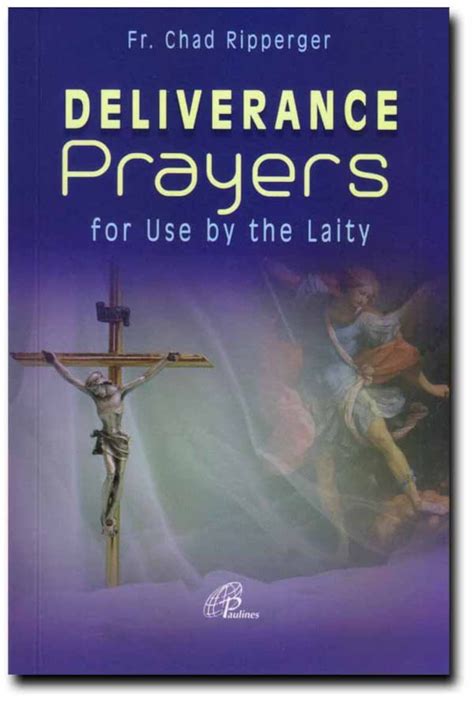 Deliverance Prayers For Use By The Laity Fr Chad Ripperger Etsy