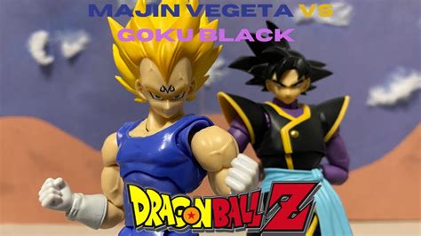 Dragon Ball Z Stop Motion Saga Majin Vegeta Vs Goku Black Voiced By Super Vegeta 147 Youtube