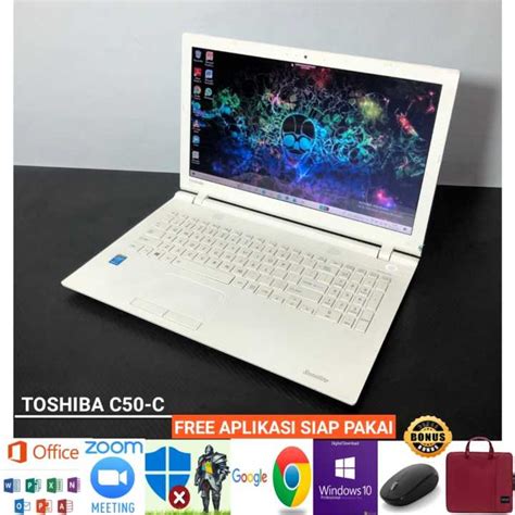 Laptop Toshiba Satellite C50 C Intel Core I3 Ram 4gb Ssd 128gb