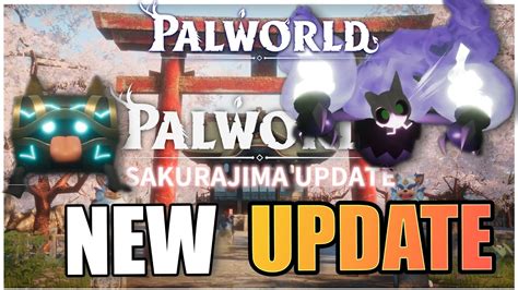 New Palworld Update New Pals New Island New Raid Youtube