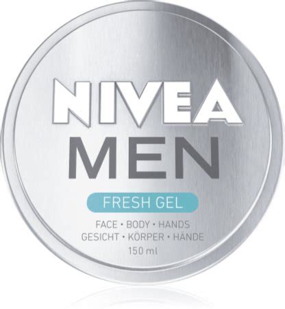 Nivea Men Fresh Kick Opfriskende Gel Til Ansigt H Nder Og Krop Notino Dk