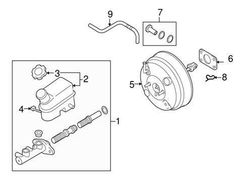 2010 2015 Hyundai Tucson Master Cylinder 58510 2s201 Ds Oem Parts Online