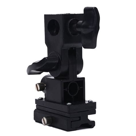 B Type Flash Hot Shoe Bracket Tripod Umbrella Holder Light Stand Adapter NT Jj EBay