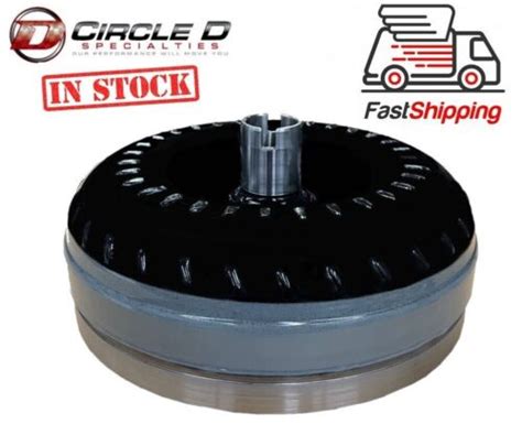 Circle D 300mm Pro Series Triple Disk Torque Converter GM 6L80E 2400