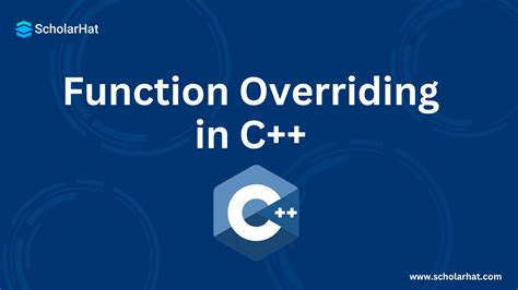 Function Overriding In C Function Overloading Vs Overriding