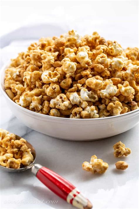 Caramel Popcorn Recipe Saving Room For Dessert