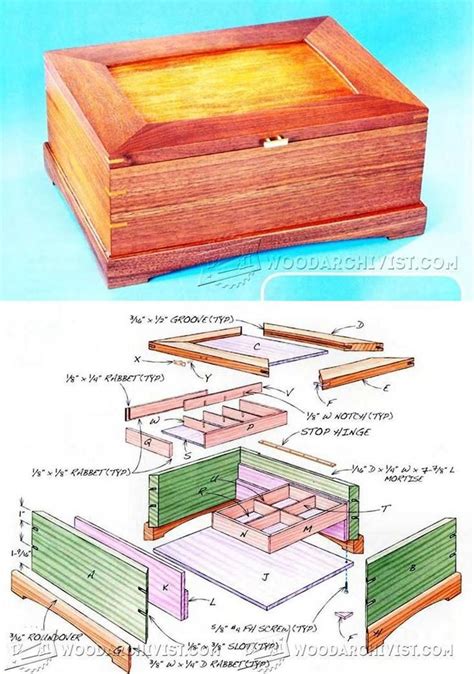 Simple Jewelry Box Plans Image To U